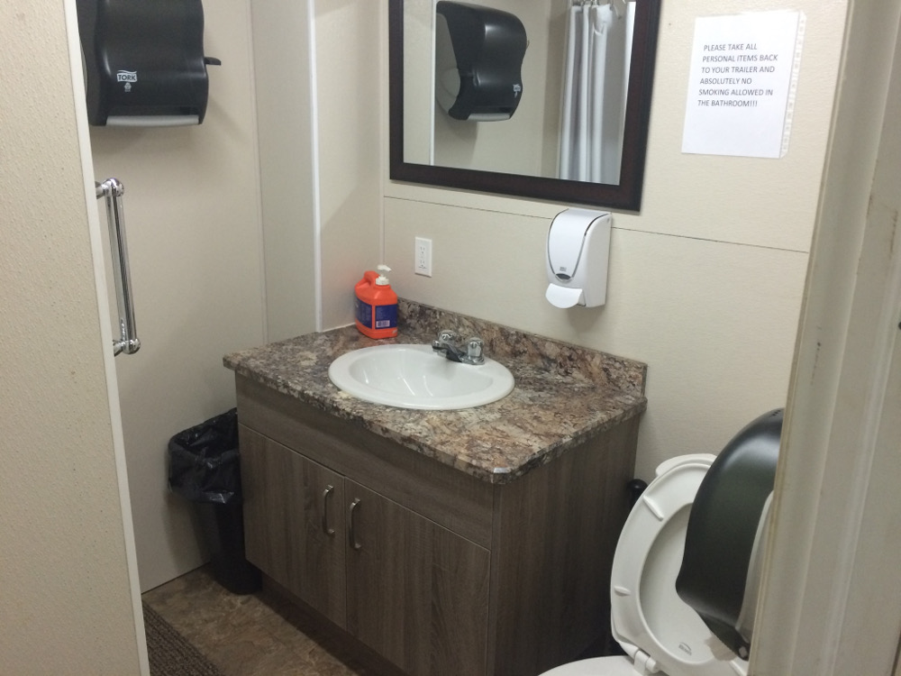 rv park washroom